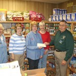 Grey Eagle/Burtrum Lions Donate To Food Pantry