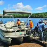 Midwest Outdoors Unlimited sponsored a fishing day for disabled veterans and seniors on Thursday, June 21 on Mound Lake. Photo by John Young.