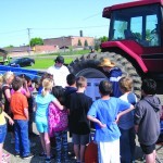 Long Prairie Grey Eagle Agriculture Department presented Annual Agricultural Saftey Day to students at LPGE Elementary and Middle School - Submitted by Curt Gjerstad