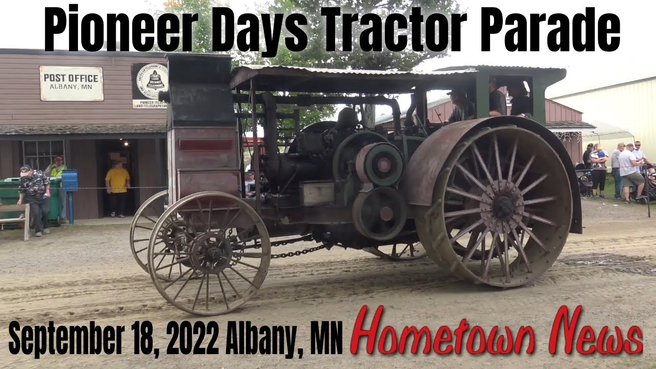 Albany Tractor Parade from Pioneer Days 2022 Featuring Ford Vehicles